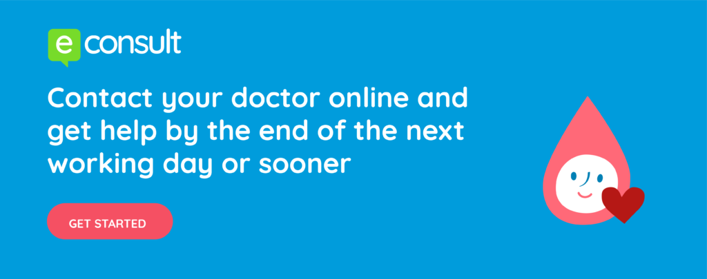 Contact your doctor online for help using eConsult